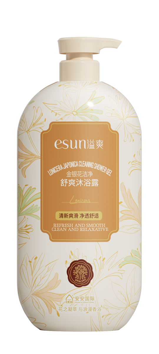 BG大游集团国际金银花干净舒爽洗澡露